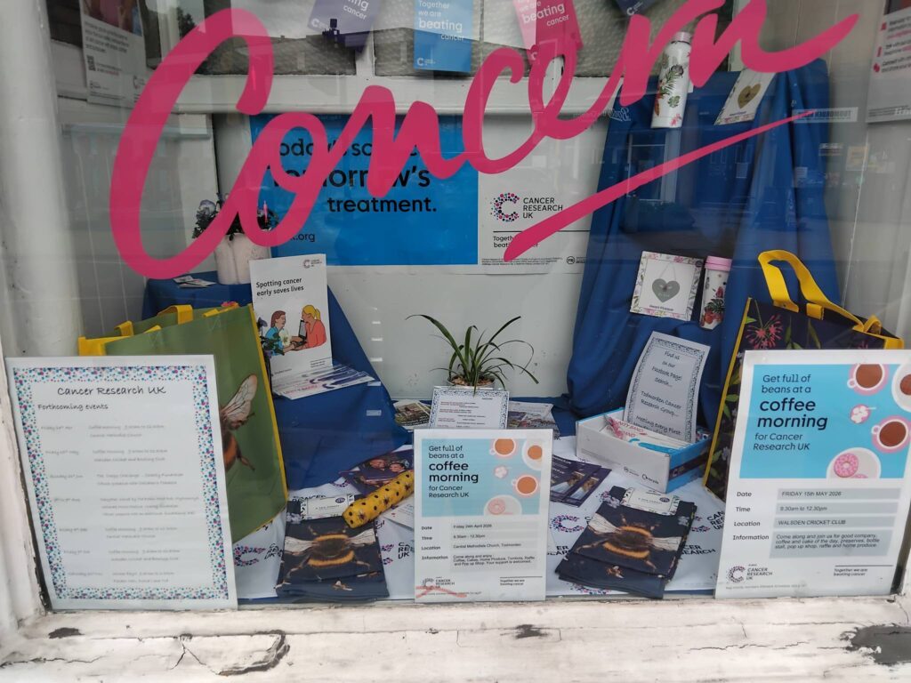 Age Concern Todmorden Window Display