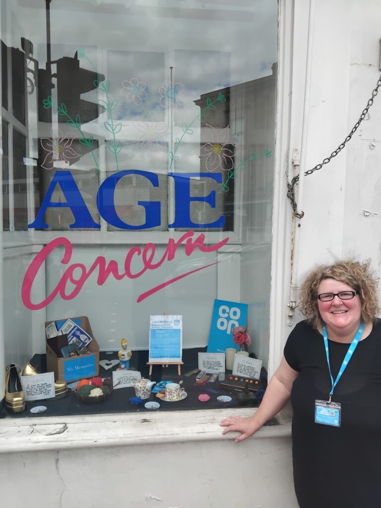Age Concern Todmorden Window Display Co-Op